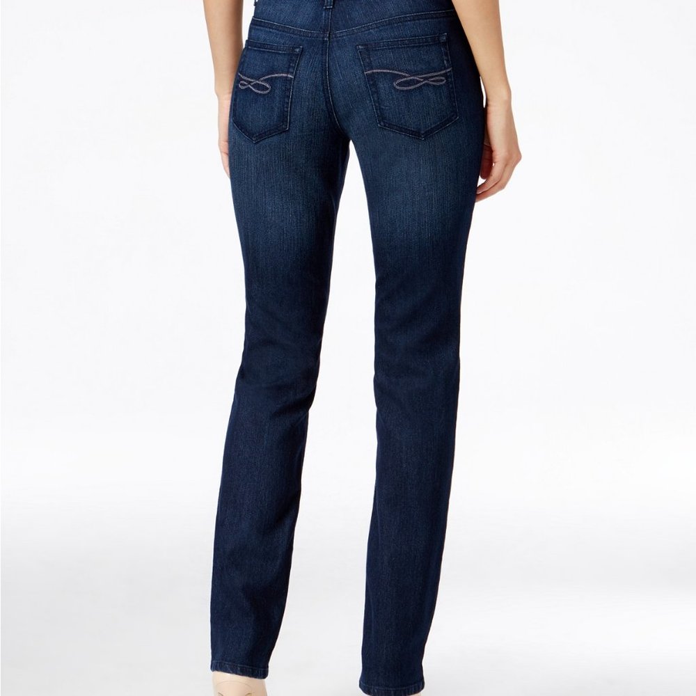 Style & Co High Rise Slim Leg Tummy Control Jeans